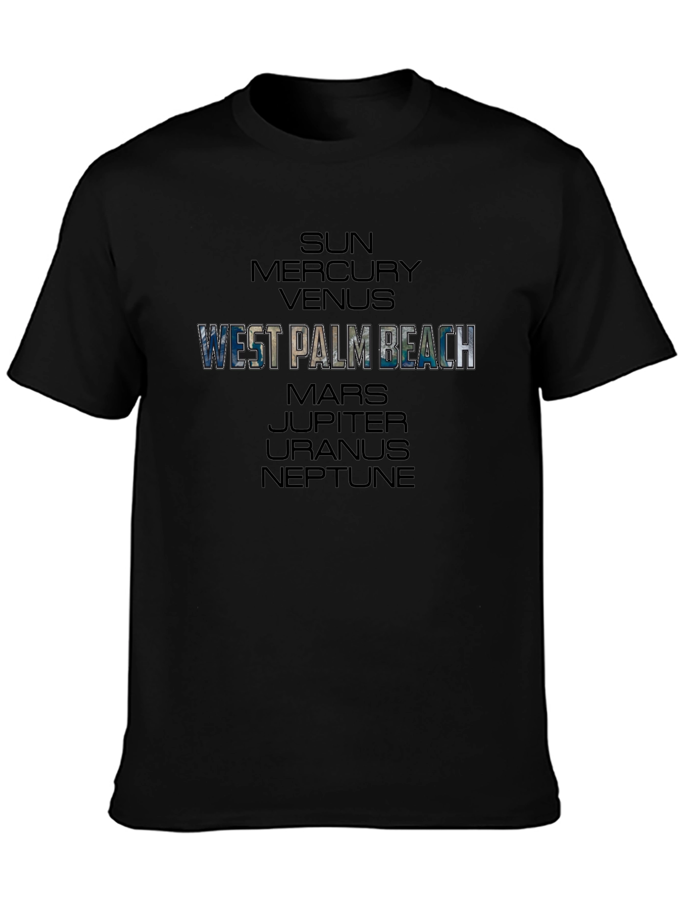 West Palm Beach Planets Graphic Tee