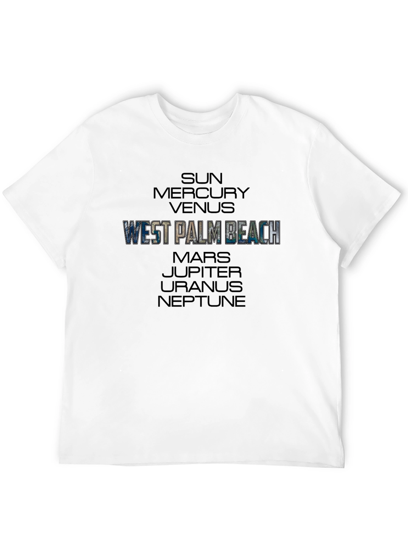 West Palm Beach Planets Graphic Tee