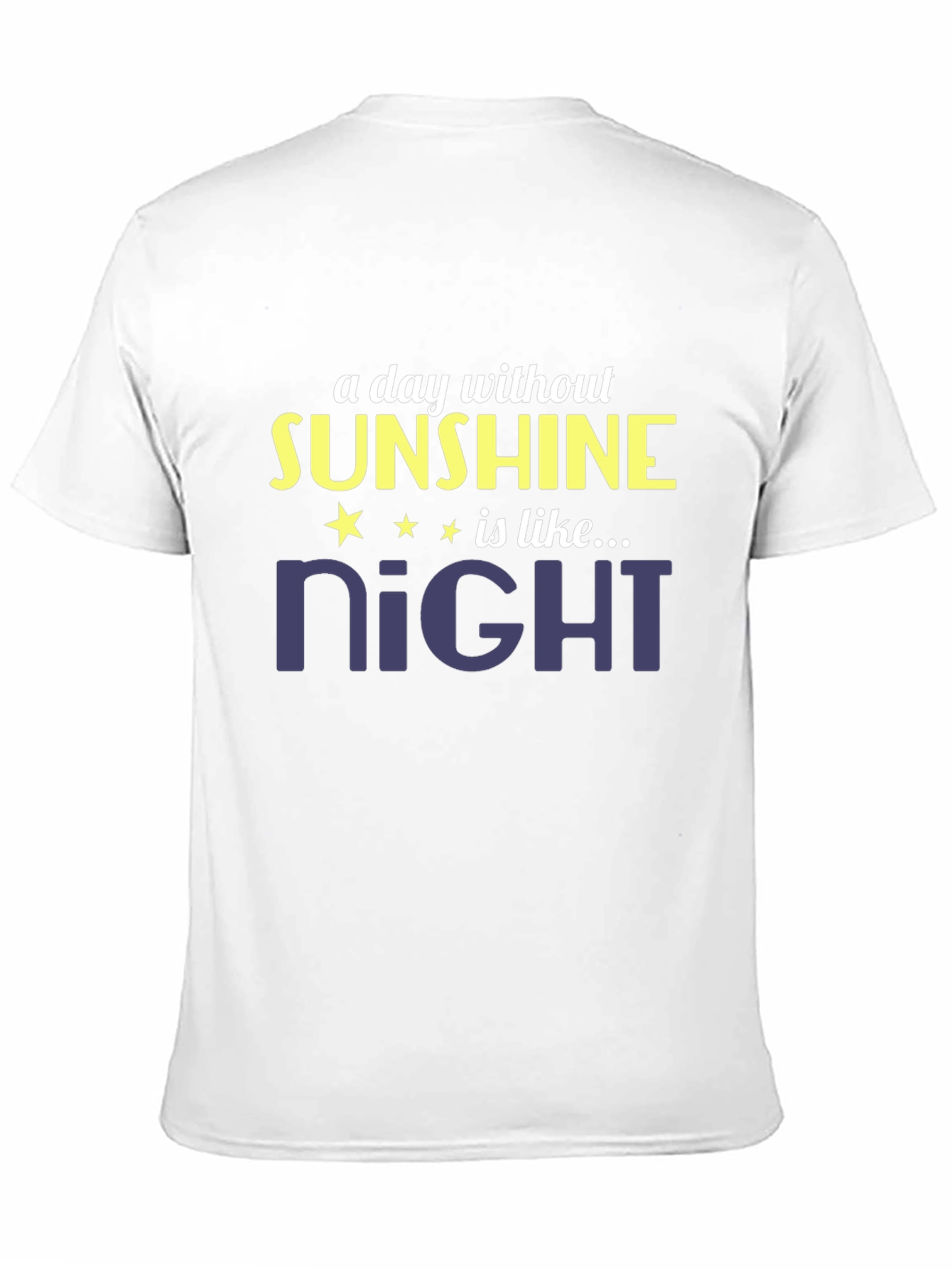 Sunshine Day T-Shirt - Humorous Graphic Tee
