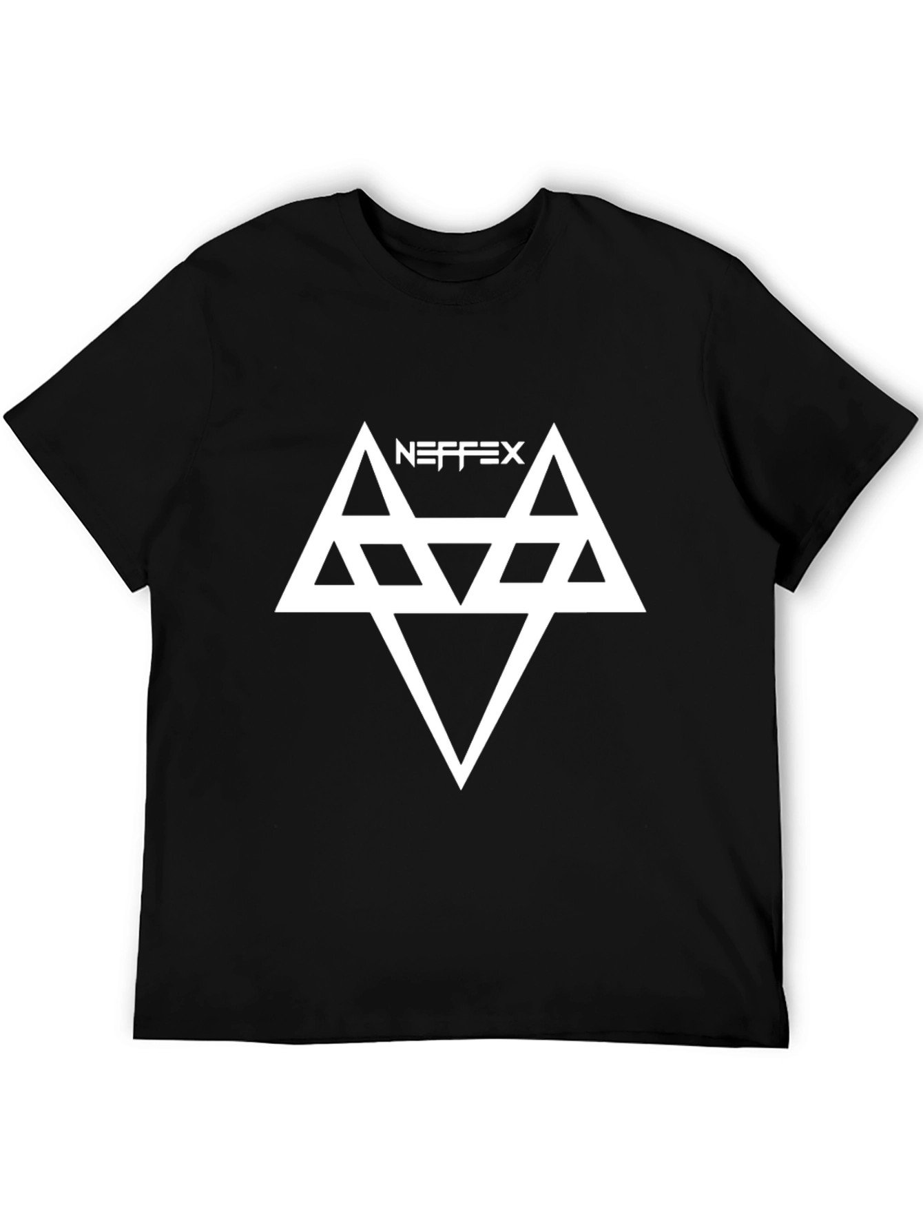 NEFFEX Graphic T-Shirt - Black Cotton Tee
