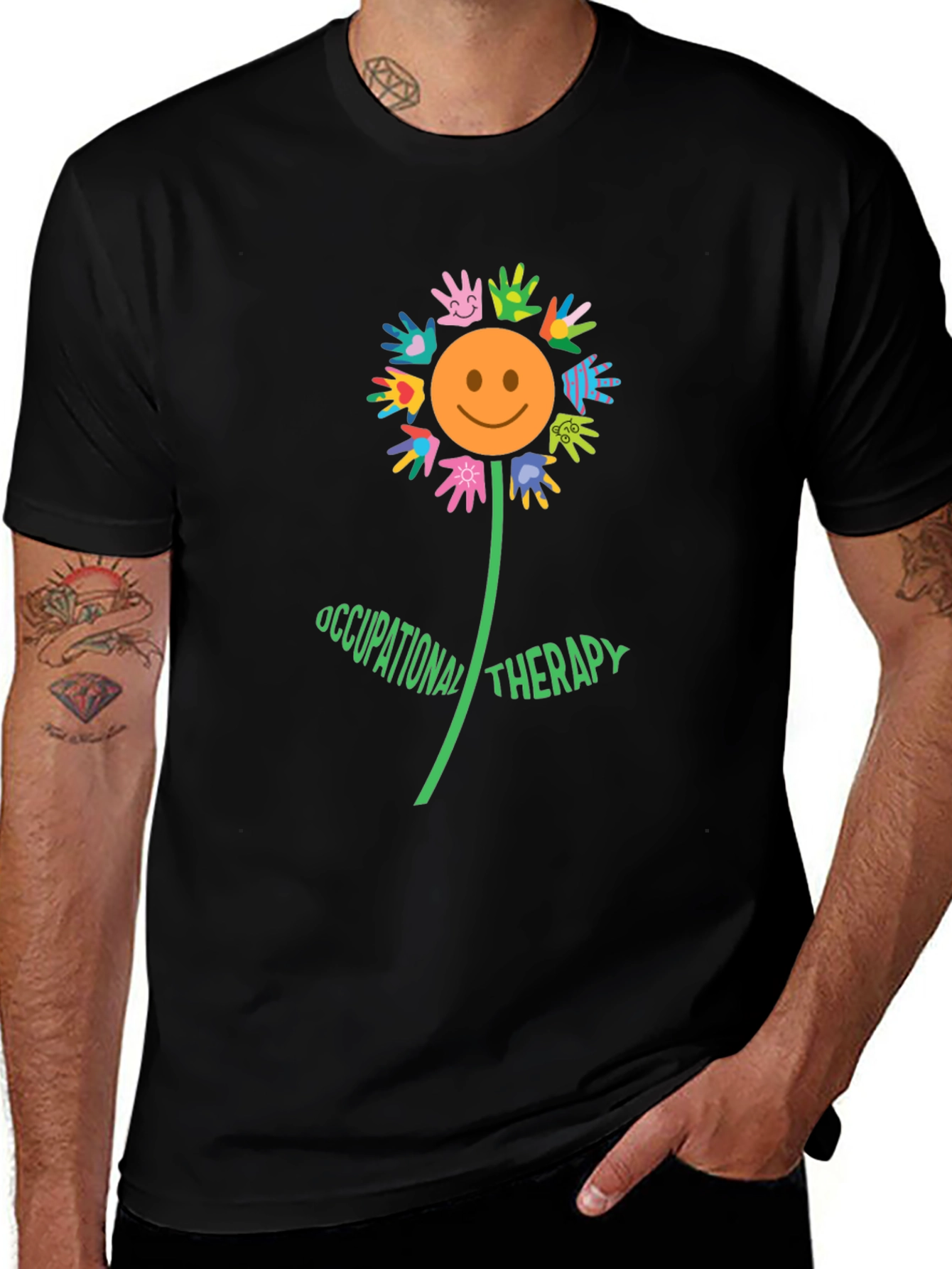 Occupational Therapy Flower Graphic Tee