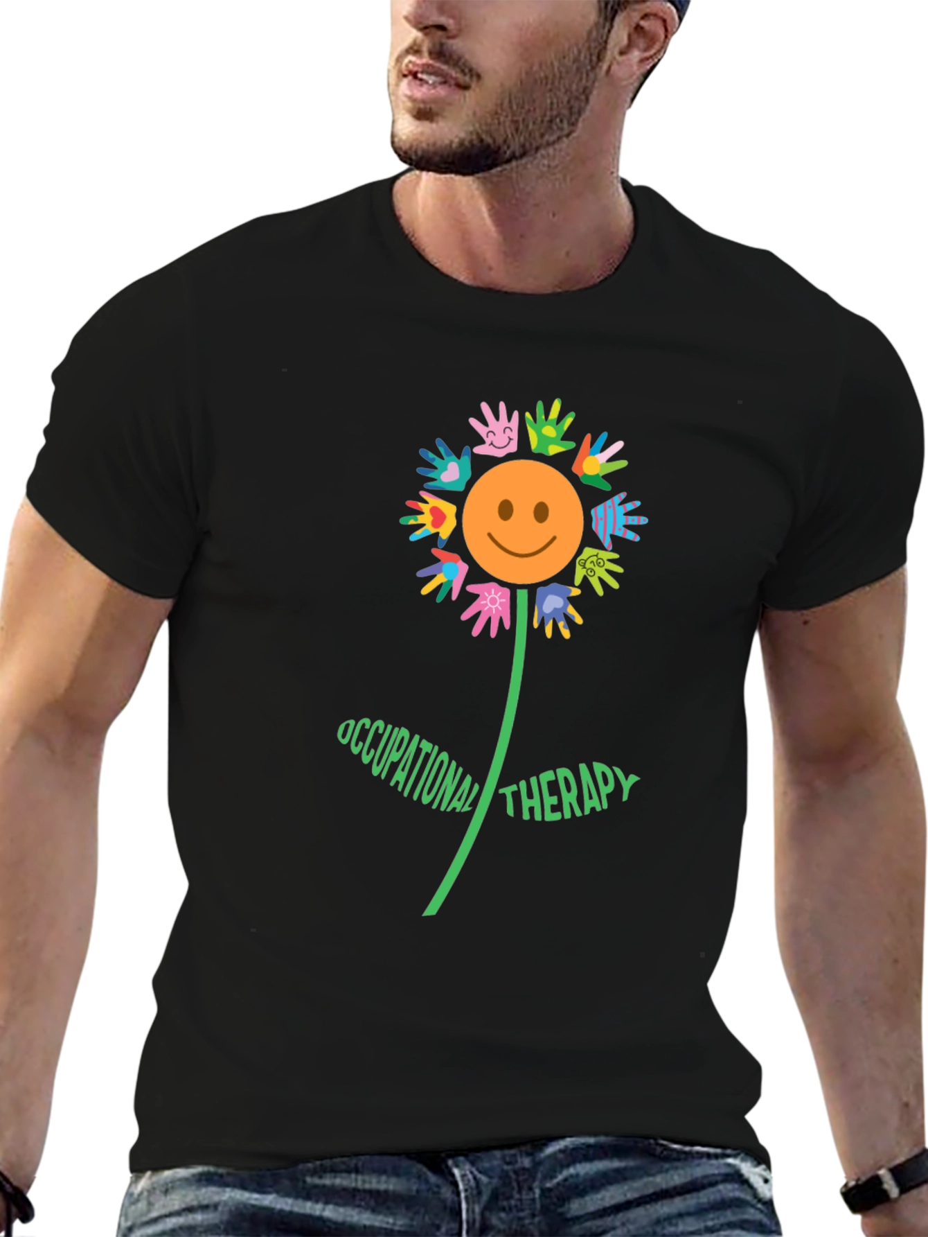 Occupational Therapy Flower Graphic Tee