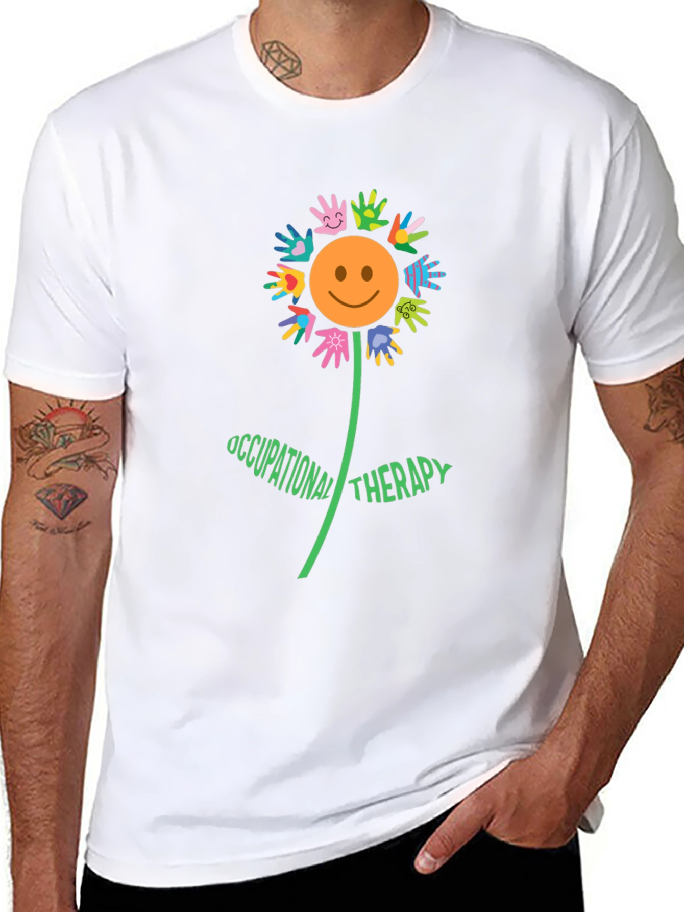 Occupational Therapy Flower Graphic Tee