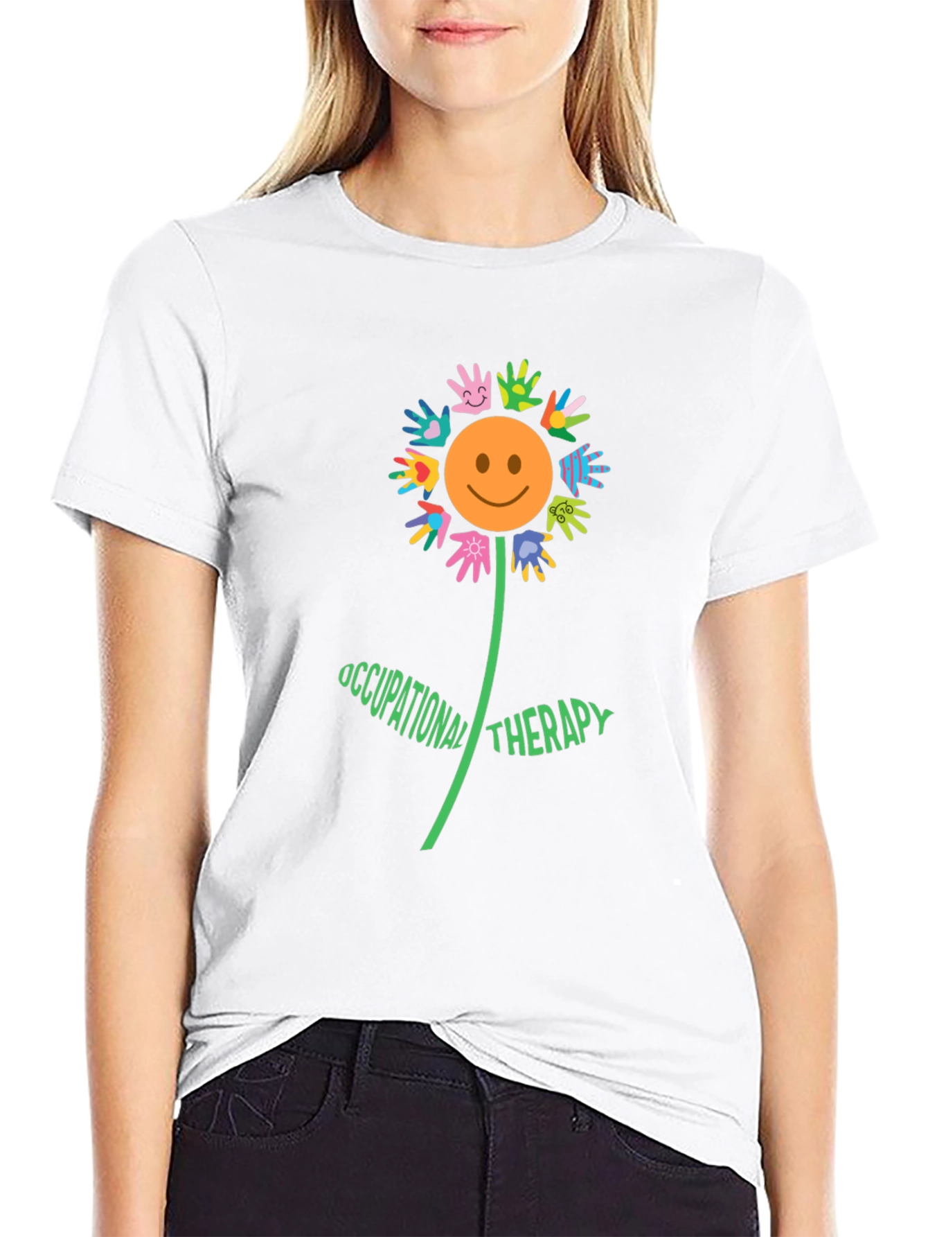 Occupational Therapy Flower Graphic Tee