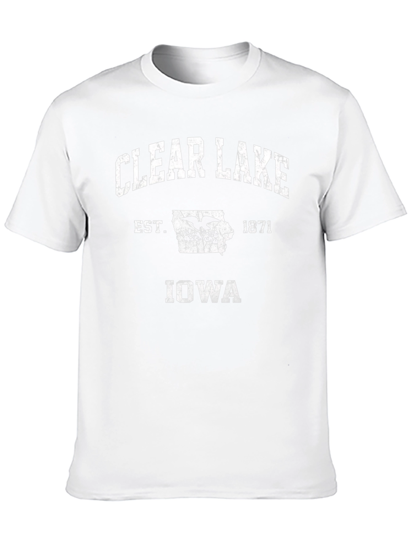Clear Lake Iowa Est. 1871 Graphic T-Shirt