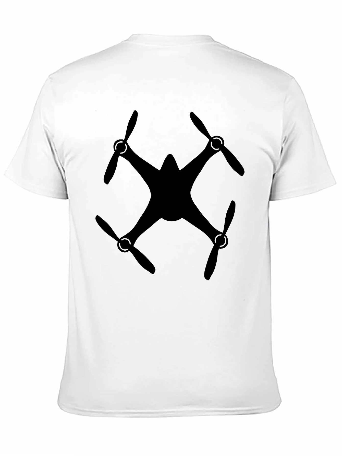 Drone Graphic Tee - Black