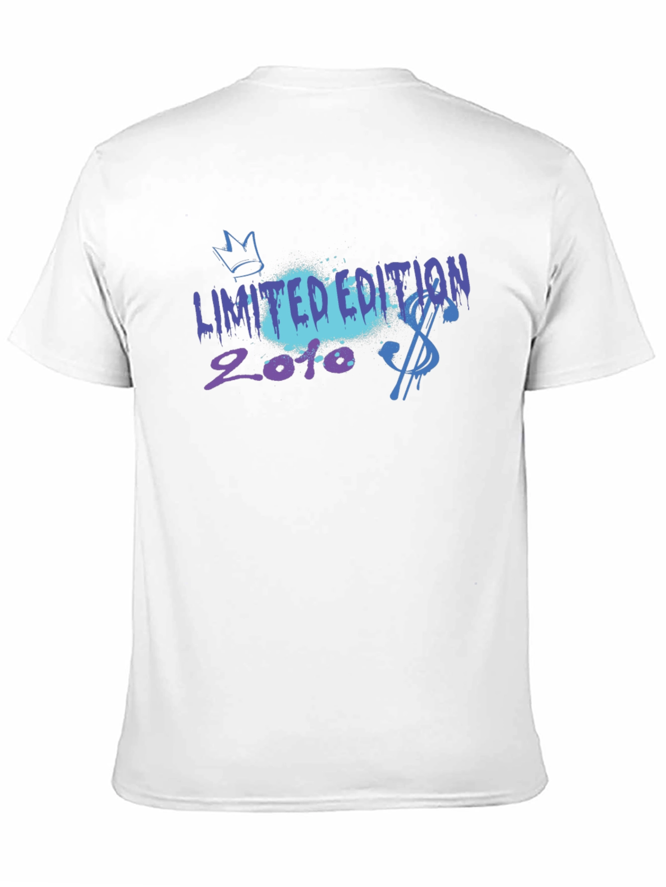 Limited Edition 2010 Graphic Tee - Black Cotton T-Shirt