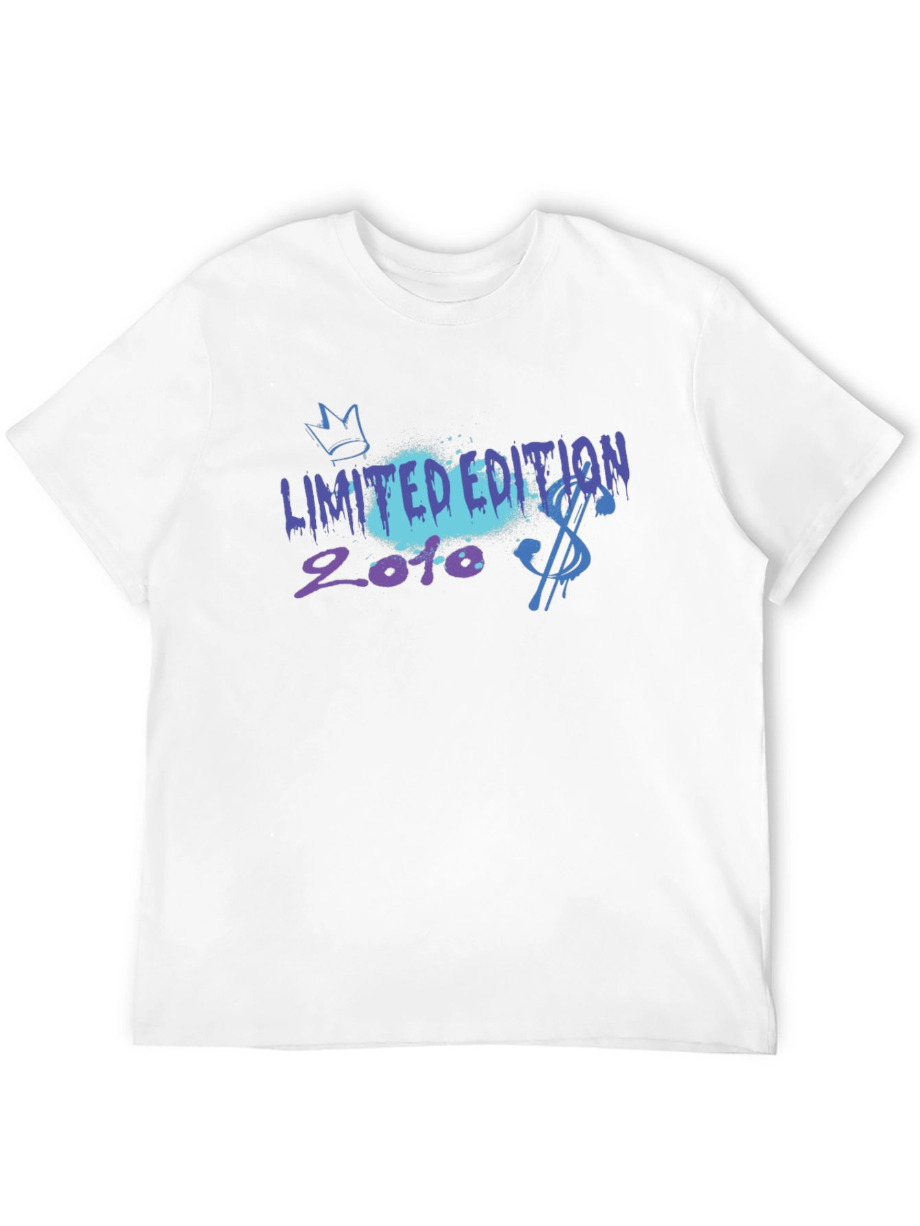 Limited Edition 2010 Graphic Tee - Black Cotton T-Shirt
