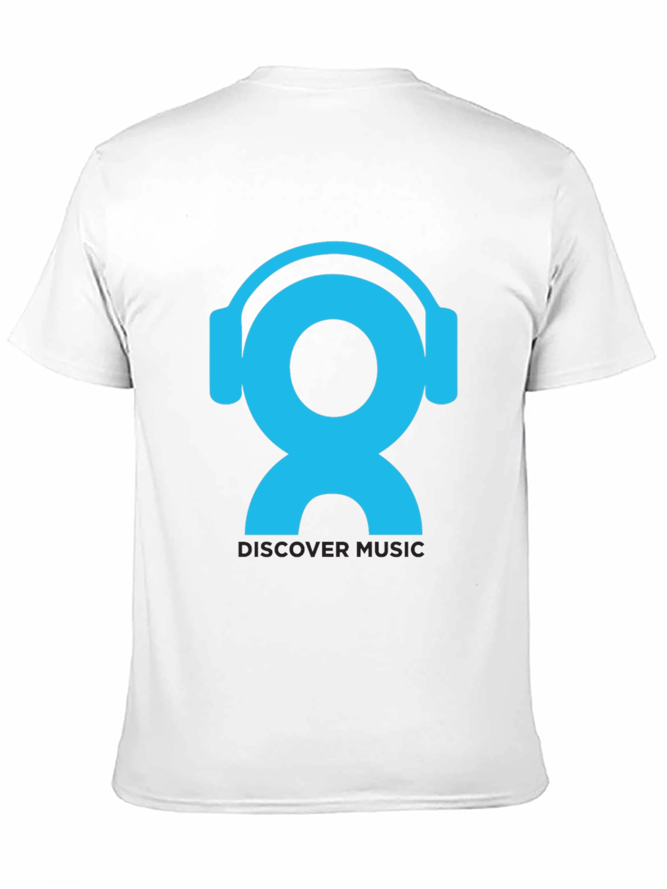Discover Music Graphic T-Shirt - Black