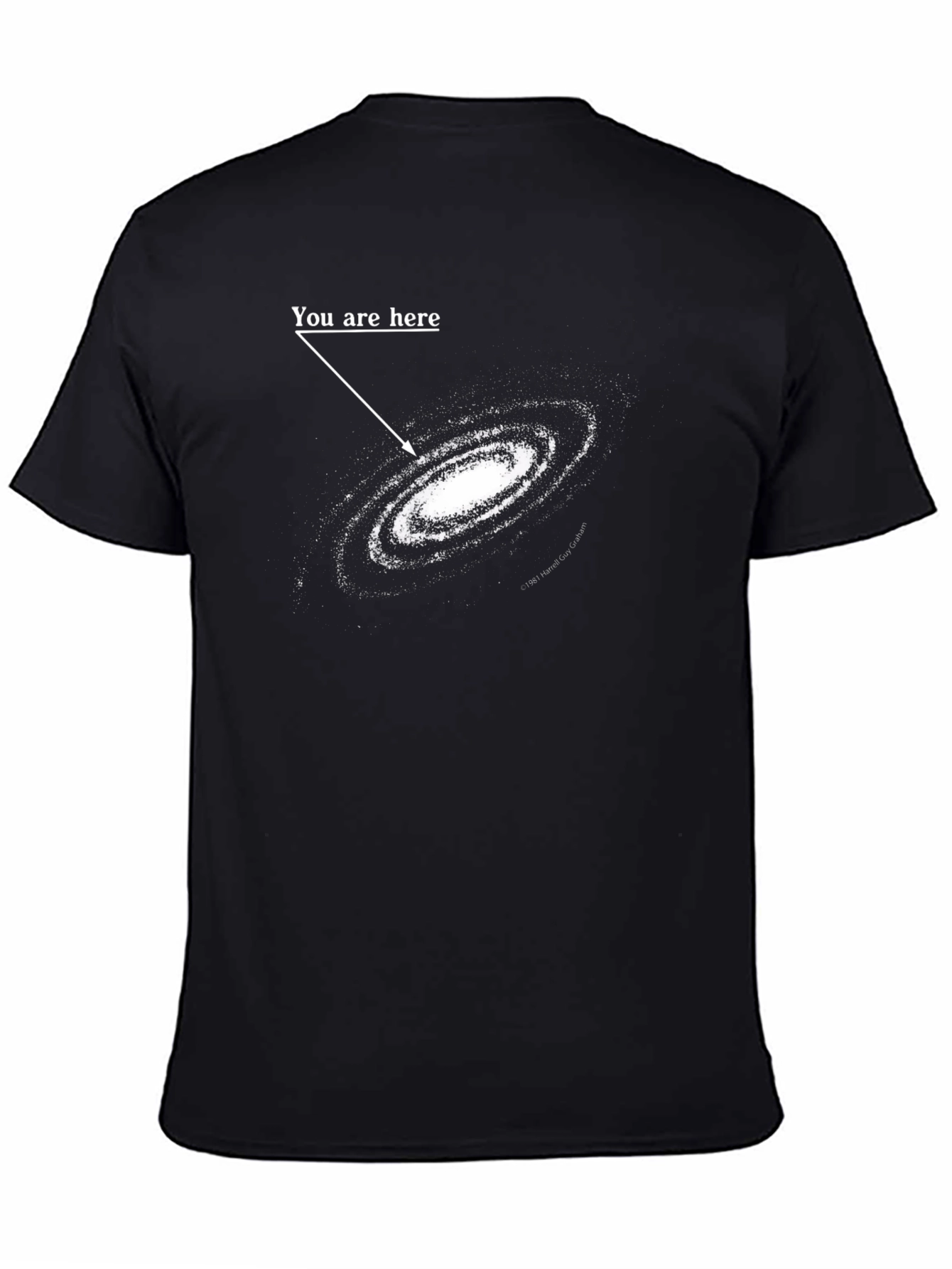 You Are Here Galaxy T-Shirt