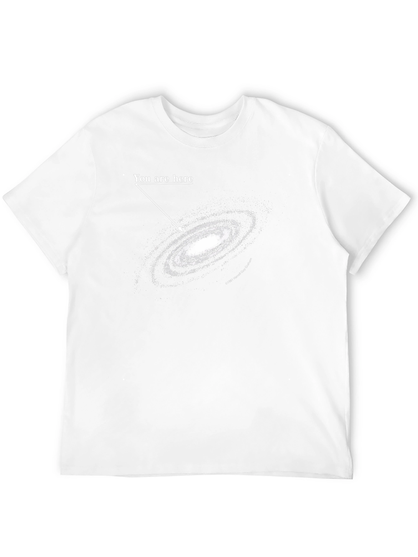 You Are Here Galaxy T-Shirt