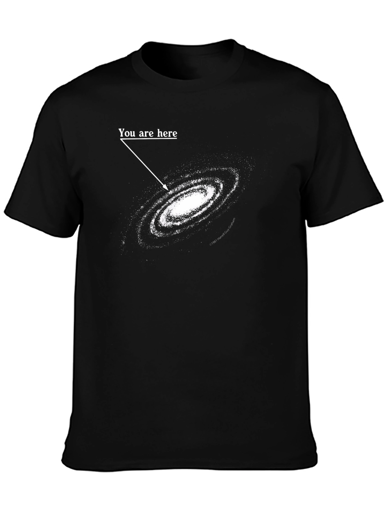 You Are Here Galaxy T-Shirt