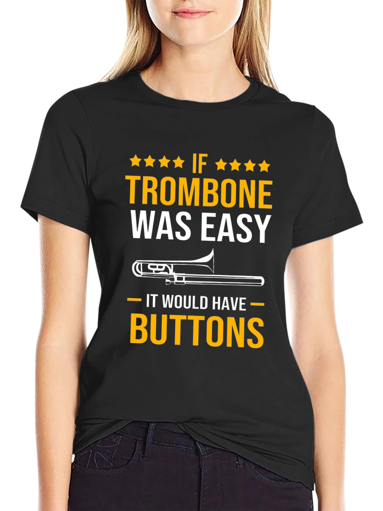 If Trombone Was Easy - Funny Musician T-Shirt