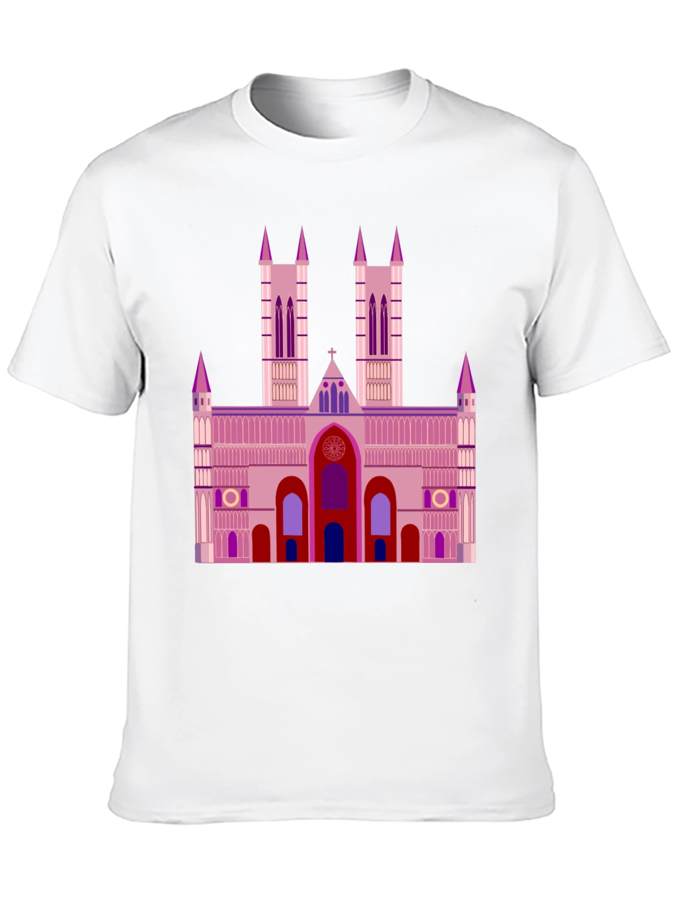 Cathedral Graphic T-Shirt - Black