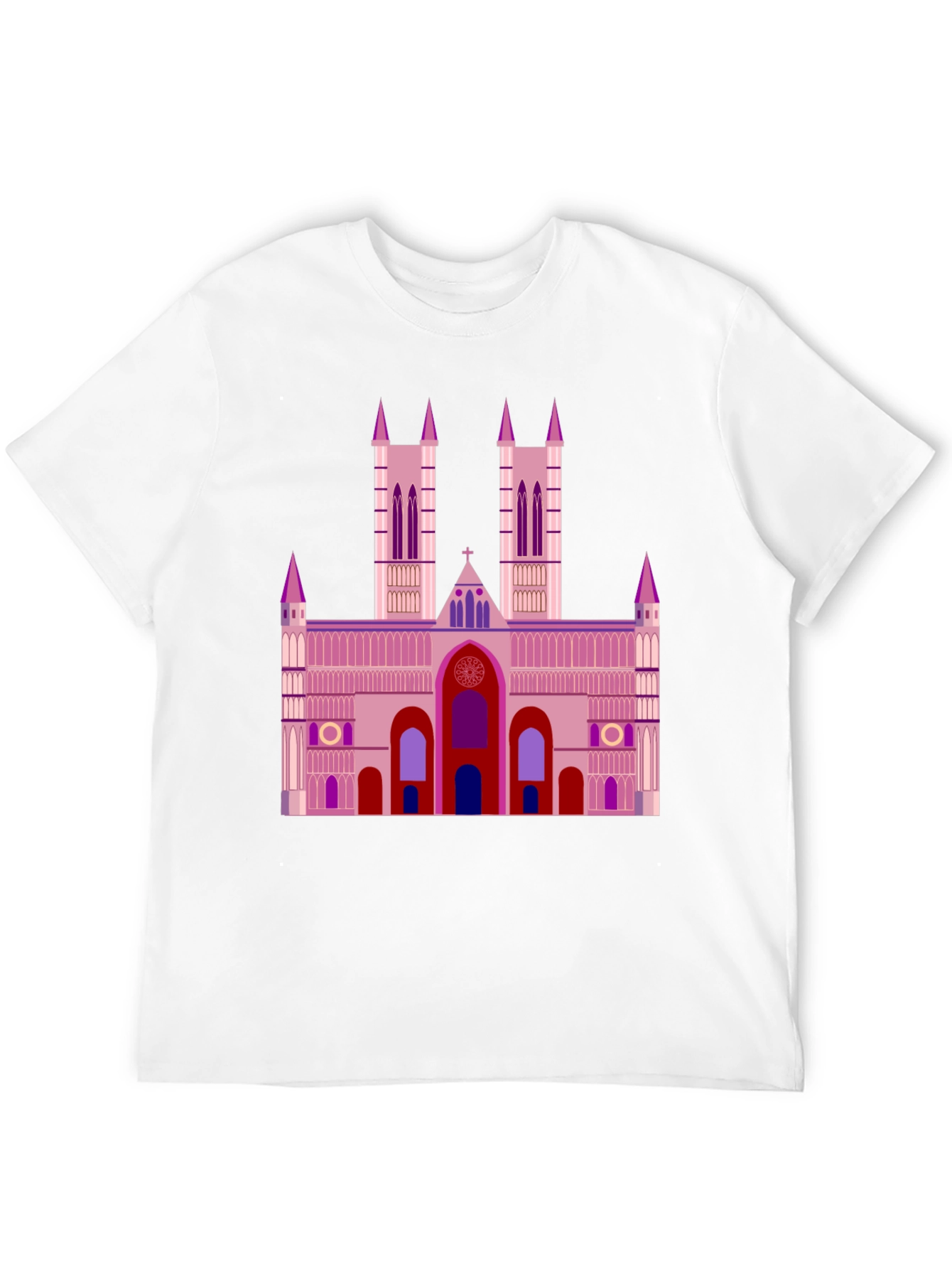 Cathedral Graphic T-Shirt - Black