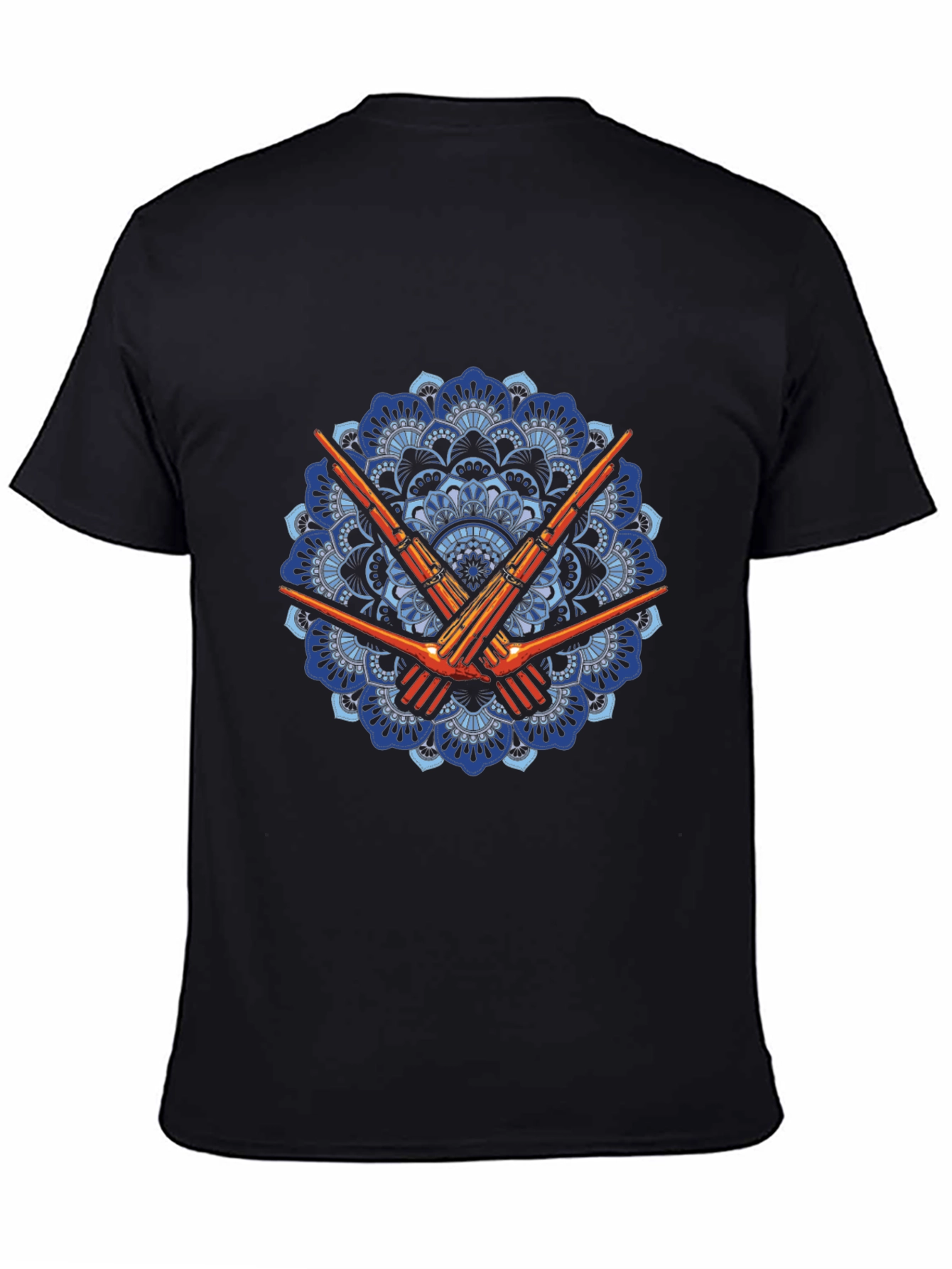 Mandala Rifle T-Shirt - Unique Design