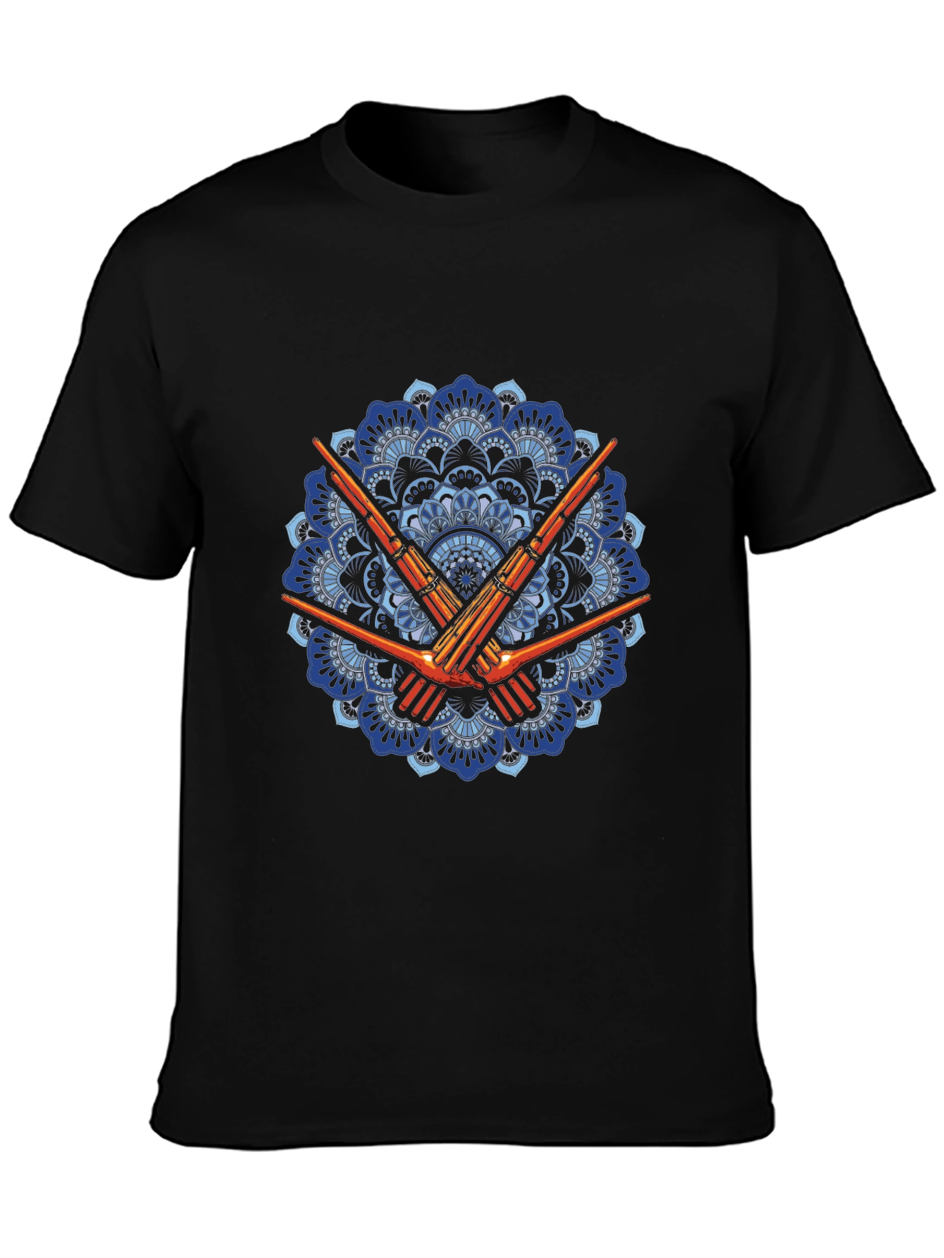 Mandala Rifle T-Shirt - Unique Design