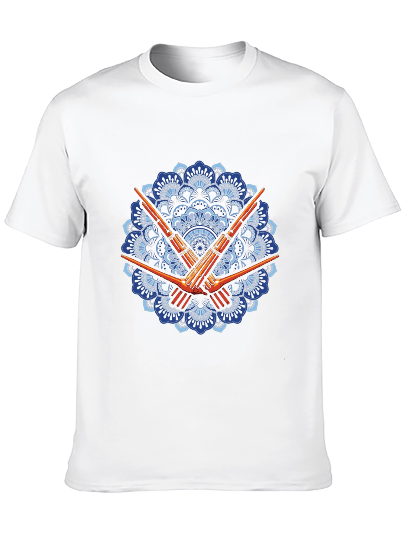 Mandala Rifle T-Shirt - Unique Design