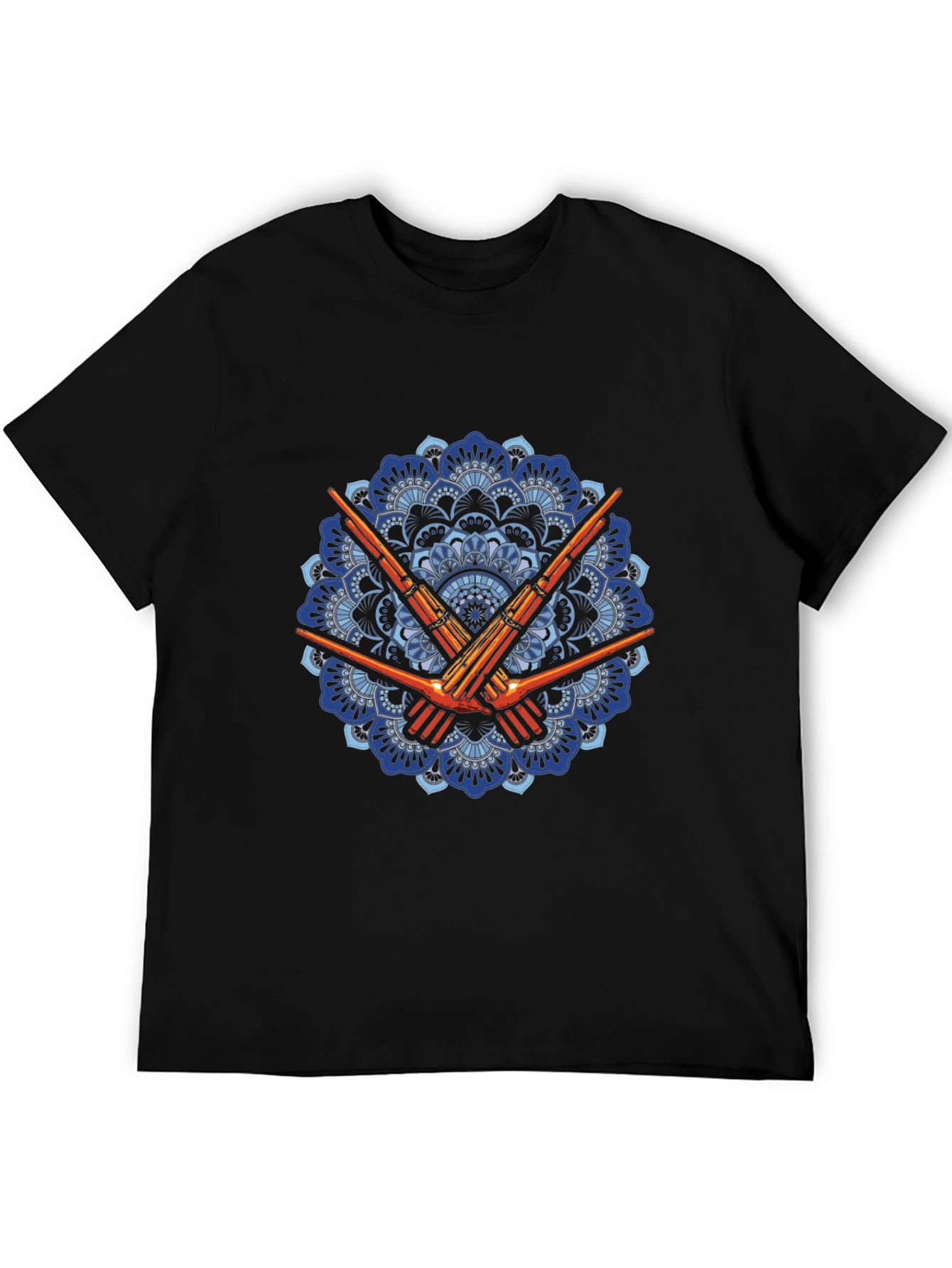 Mandala Rifle T-Shirt - Unique Design
