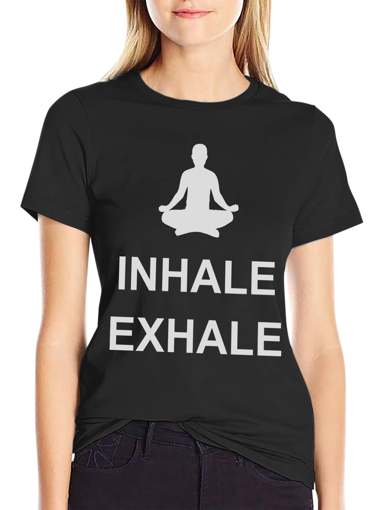 Inhale Exhale Yoga Meditation T-Shirt