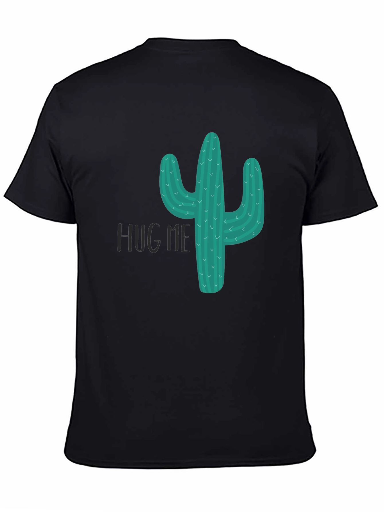 Cactus Hug Me T-Shirt - Novelty Graphic Tee