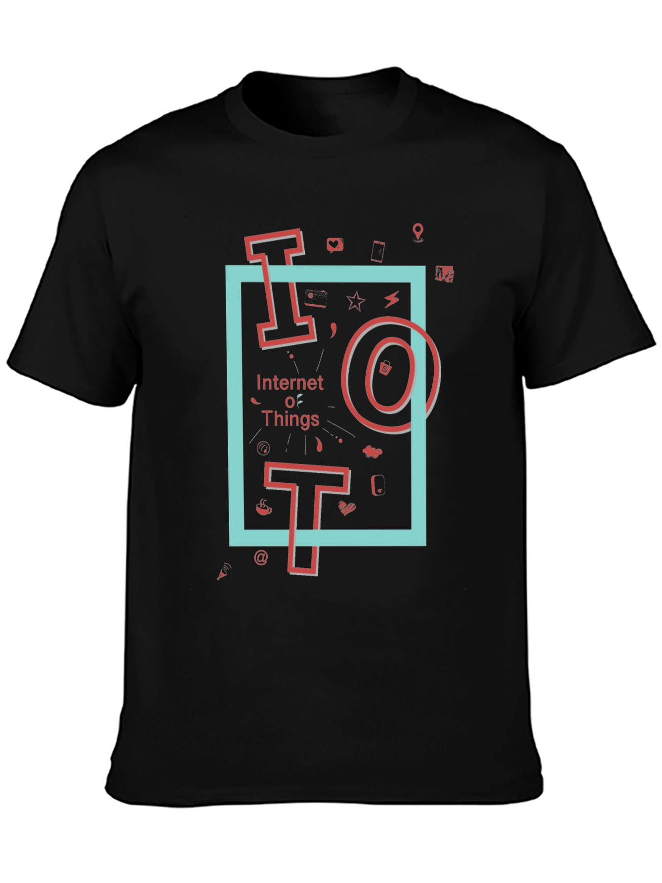 IoT Graphic Print T-Shirt