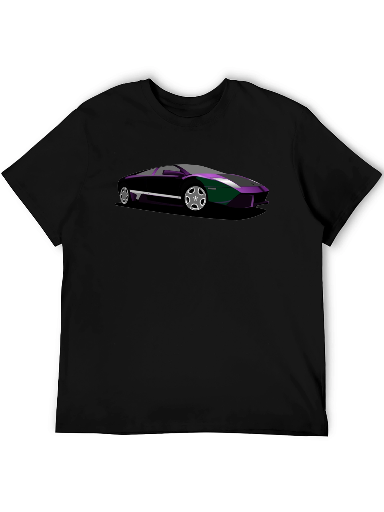 Black Car Graphic Tee - Cool Auto Enthusiast Shirt