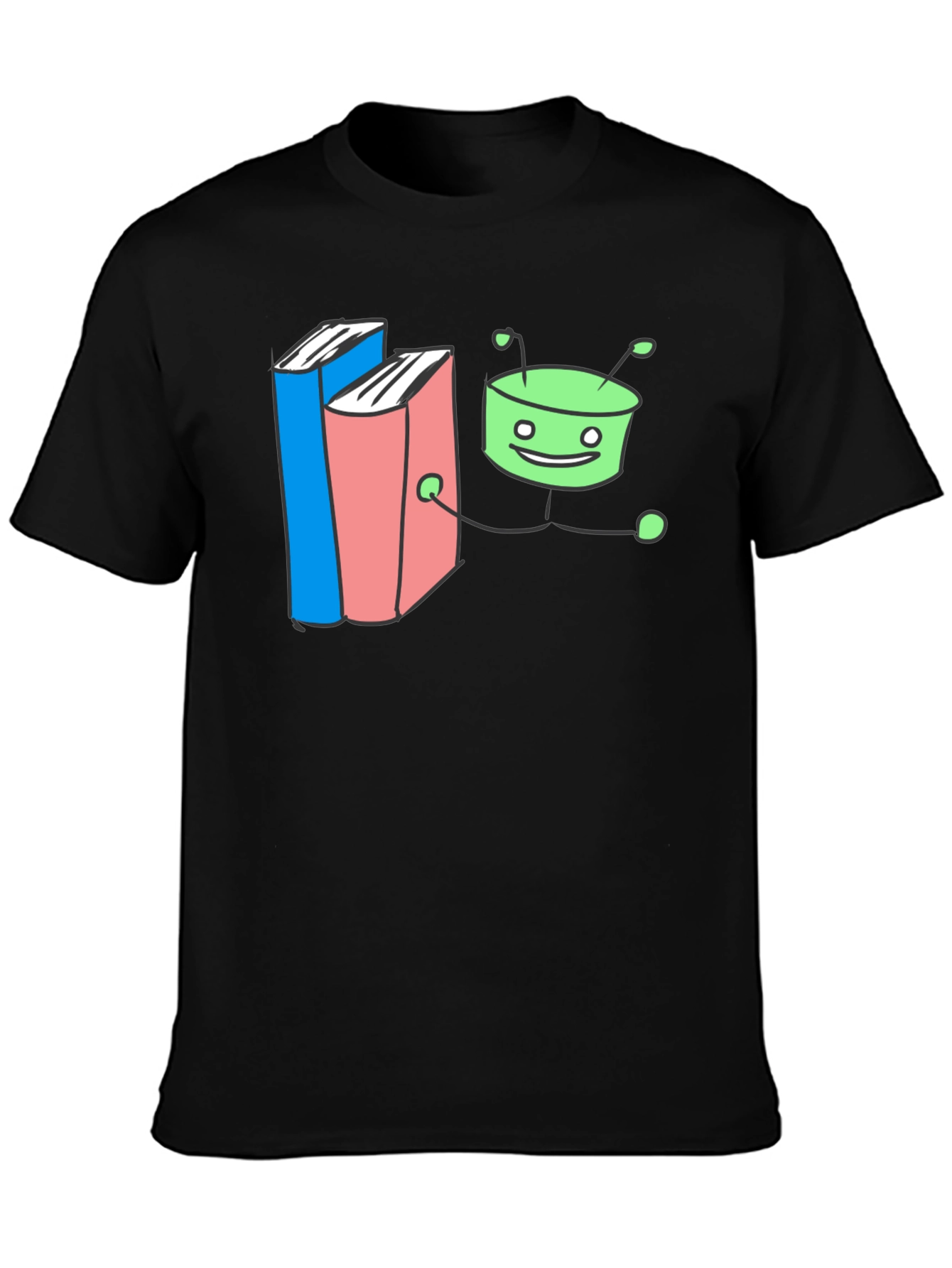 Bookworm T-Shirt - Quirky Reader Tee