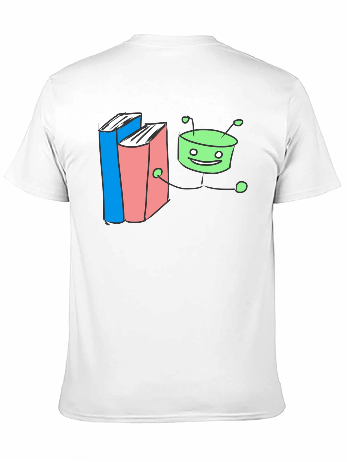 Bookworm T-Shirt - Quirky Reader Tee