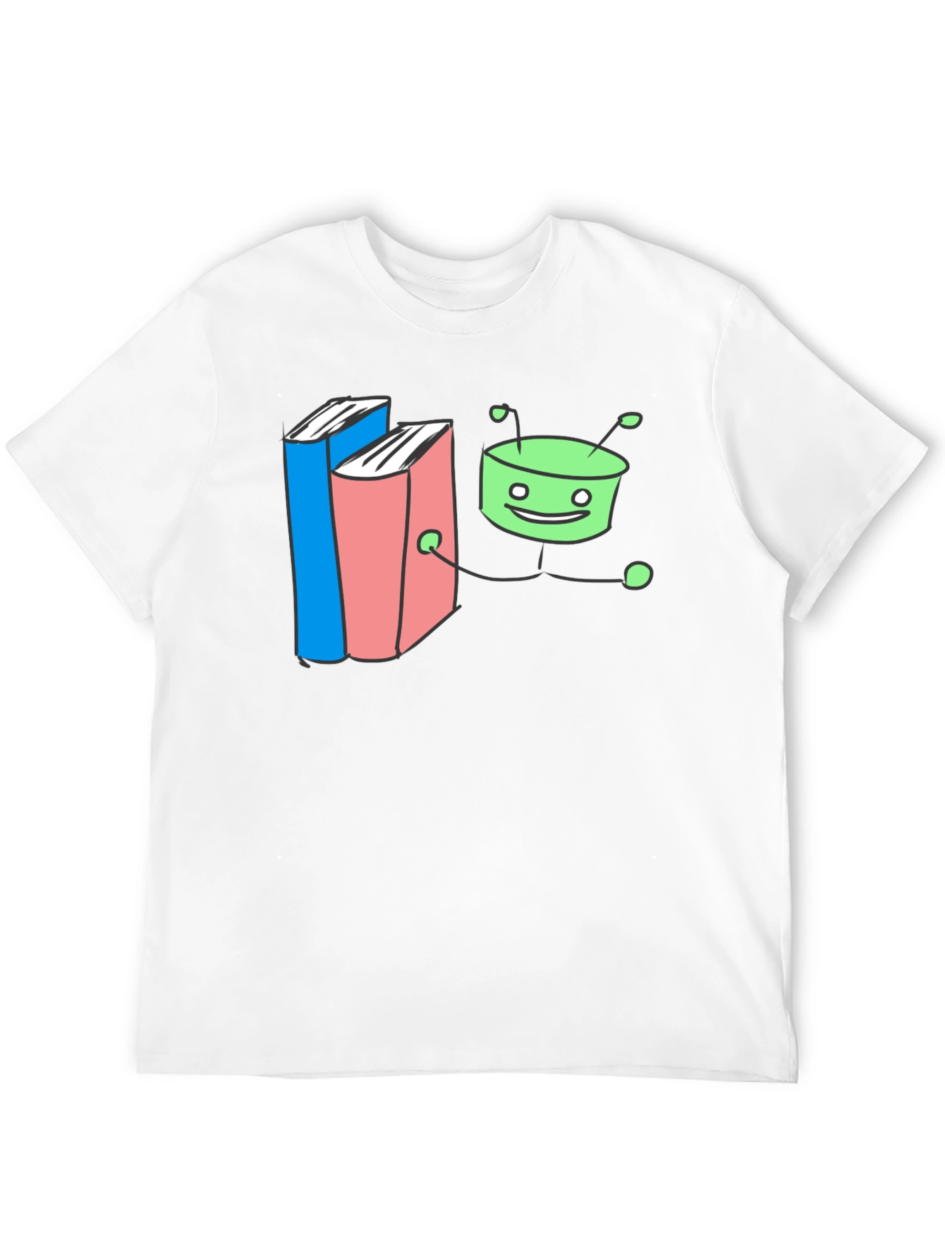 Bookworm T-Shirt - Quirky Reader Tee