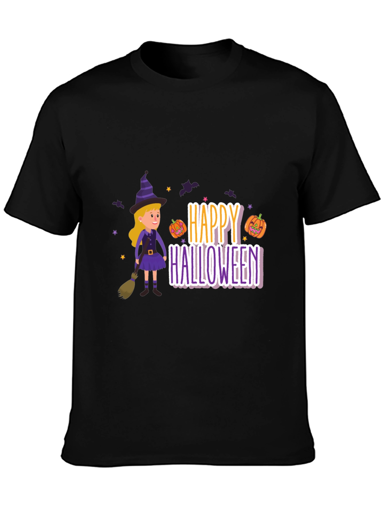 Halloween Witch Graphic Tee