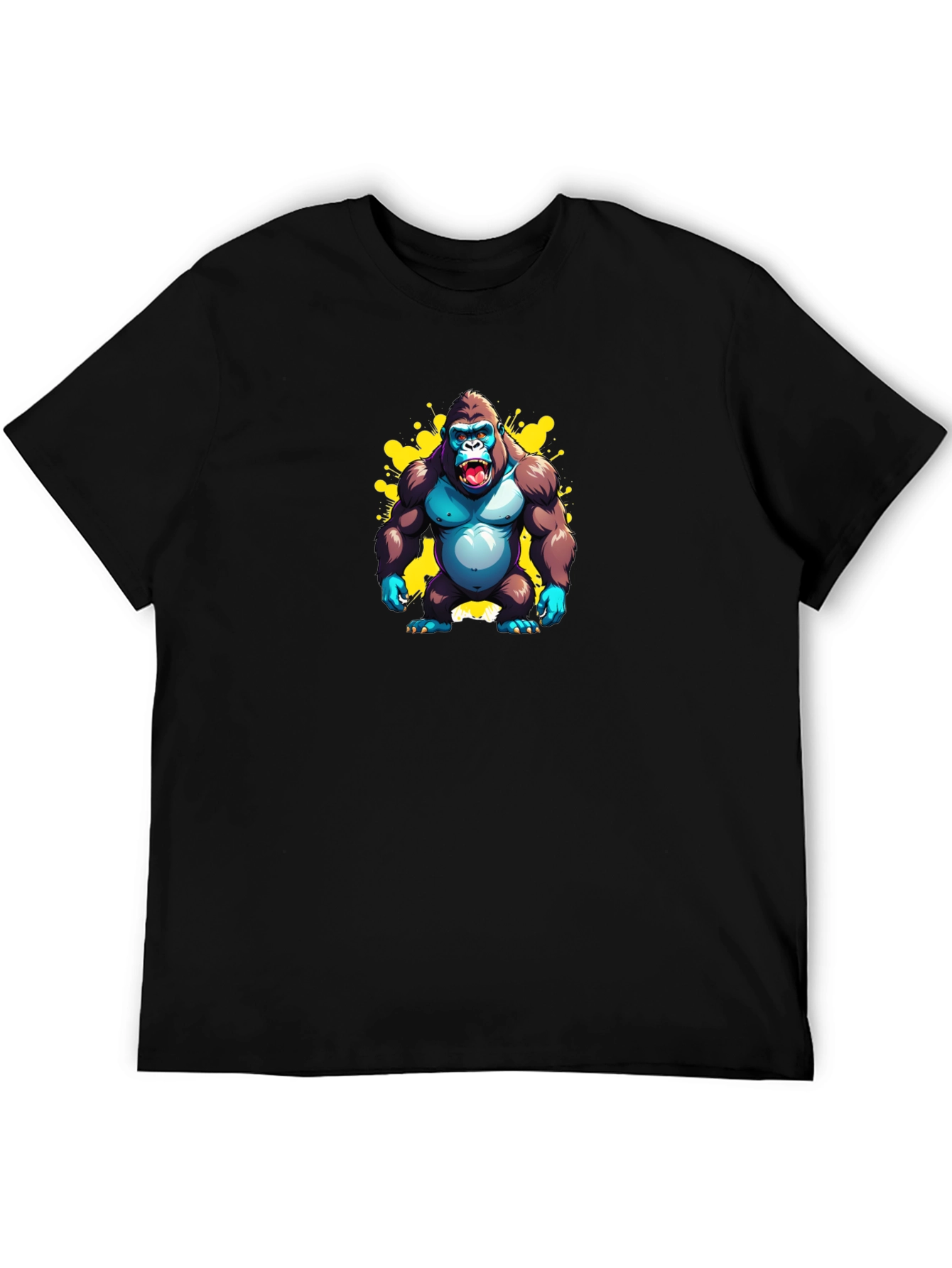 Gorilla Graphic Black T-Shirt