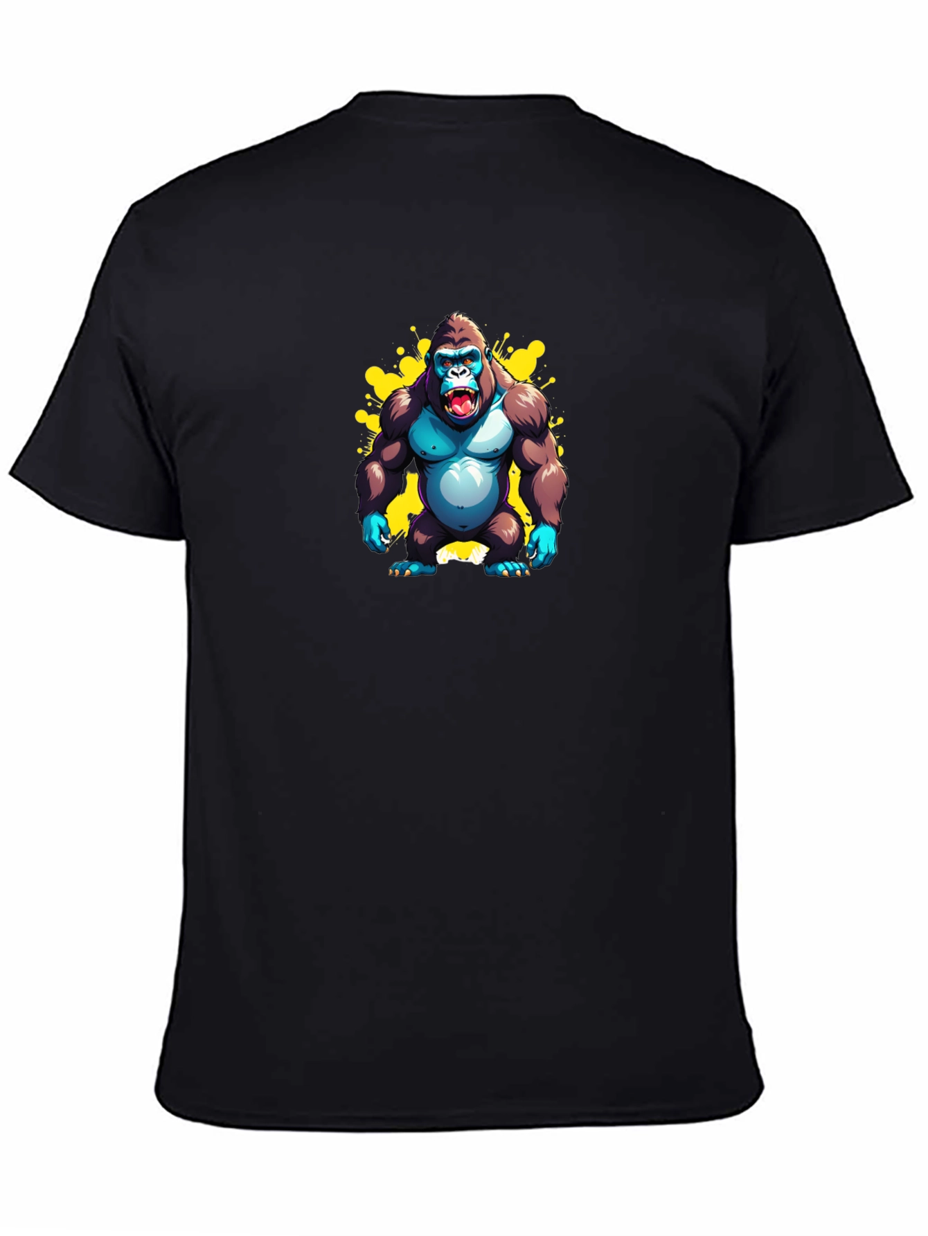Gorilla Graphic Black T-Shirt
