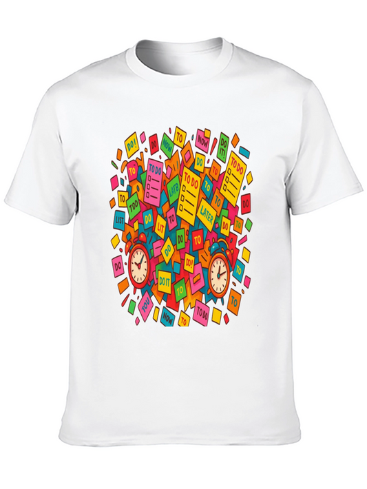 Time Management T-Shirt - Do It Now! Design