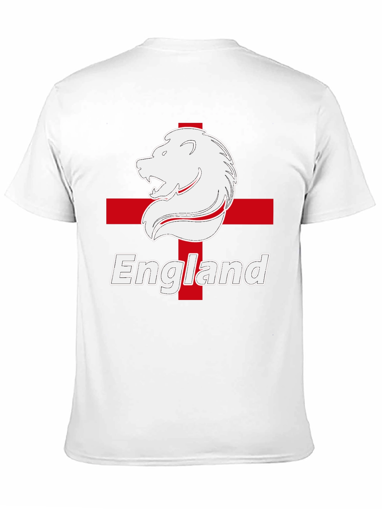 England Lion Crest T-Shirt - Black