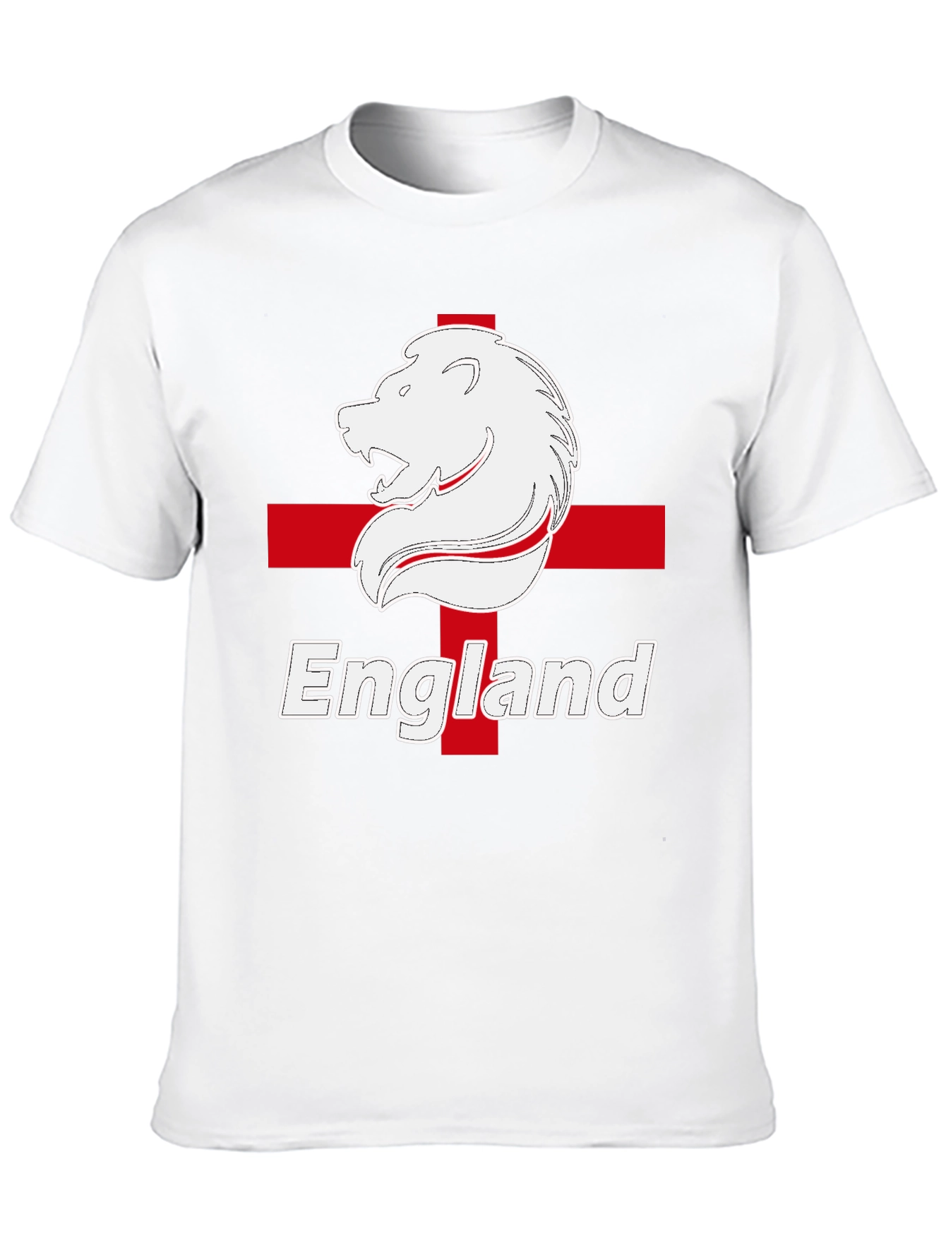 England Lion Crest T-Shirt - Black