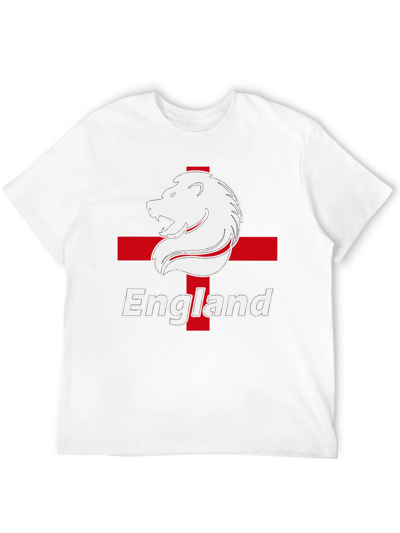 England Lion Crest T-Shirt - Black