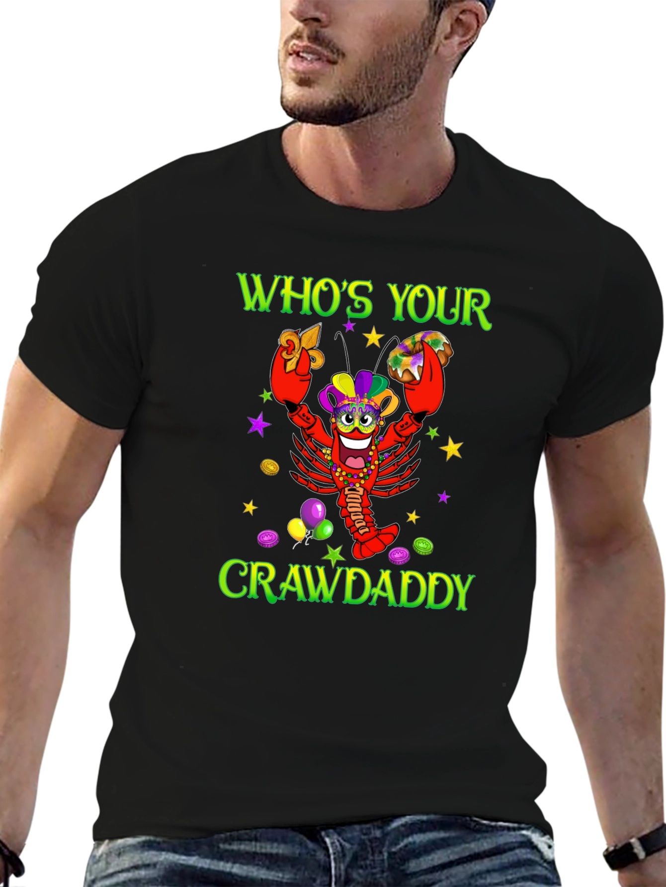 Mardi Gras Crawfish T-Shirt