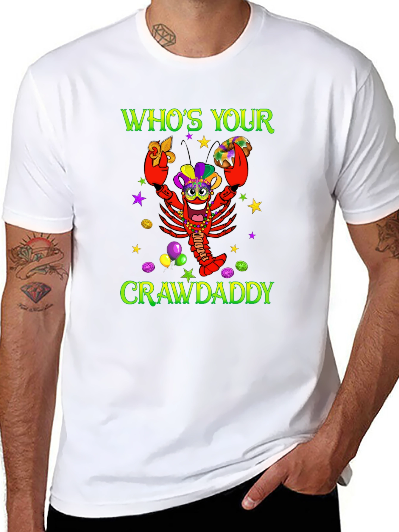 Mardi Gras Crawfish T-Shirt