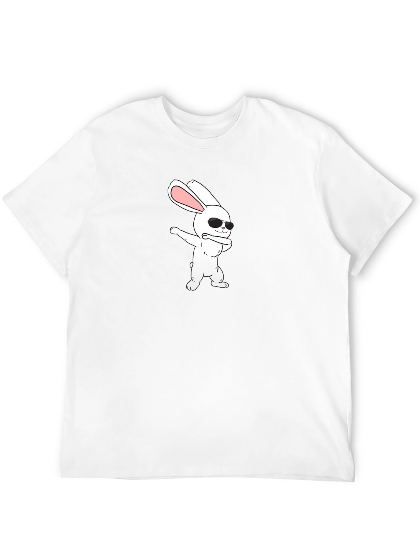 Dabbing Bunny Graphic Tee