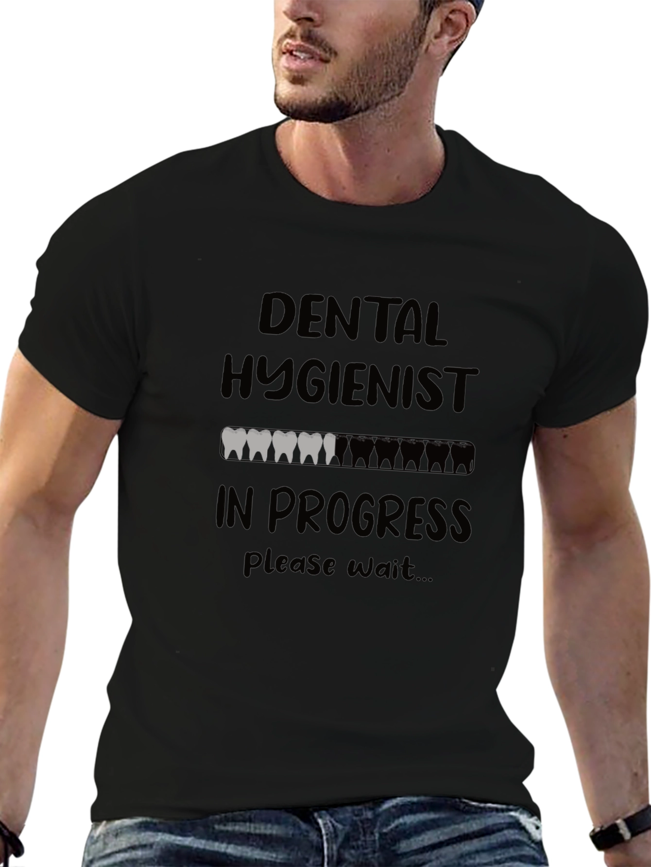 Dental Hygienist In Progress Funny T-Shirt