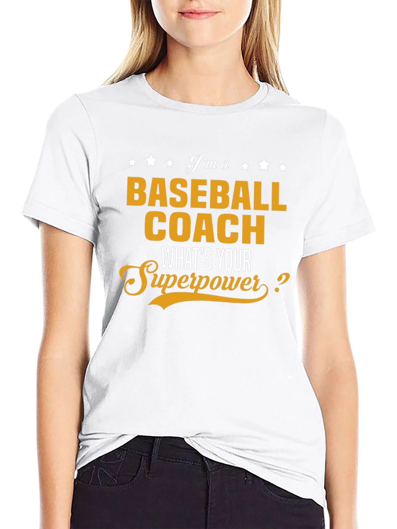 Baseball Coach Superpower T-Shirt