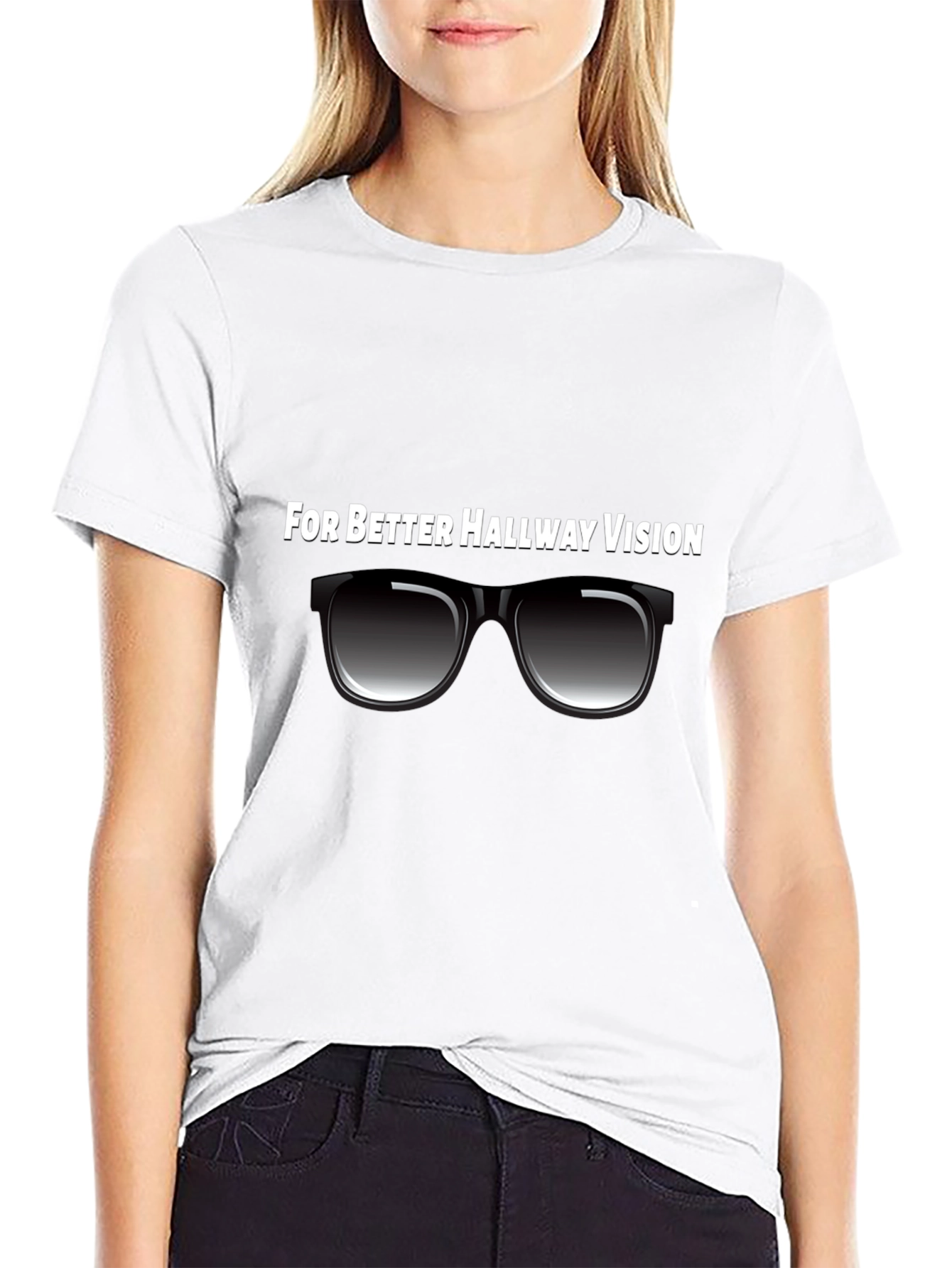 Better Hallway Vision T-Shirt - Novelty Shades Design