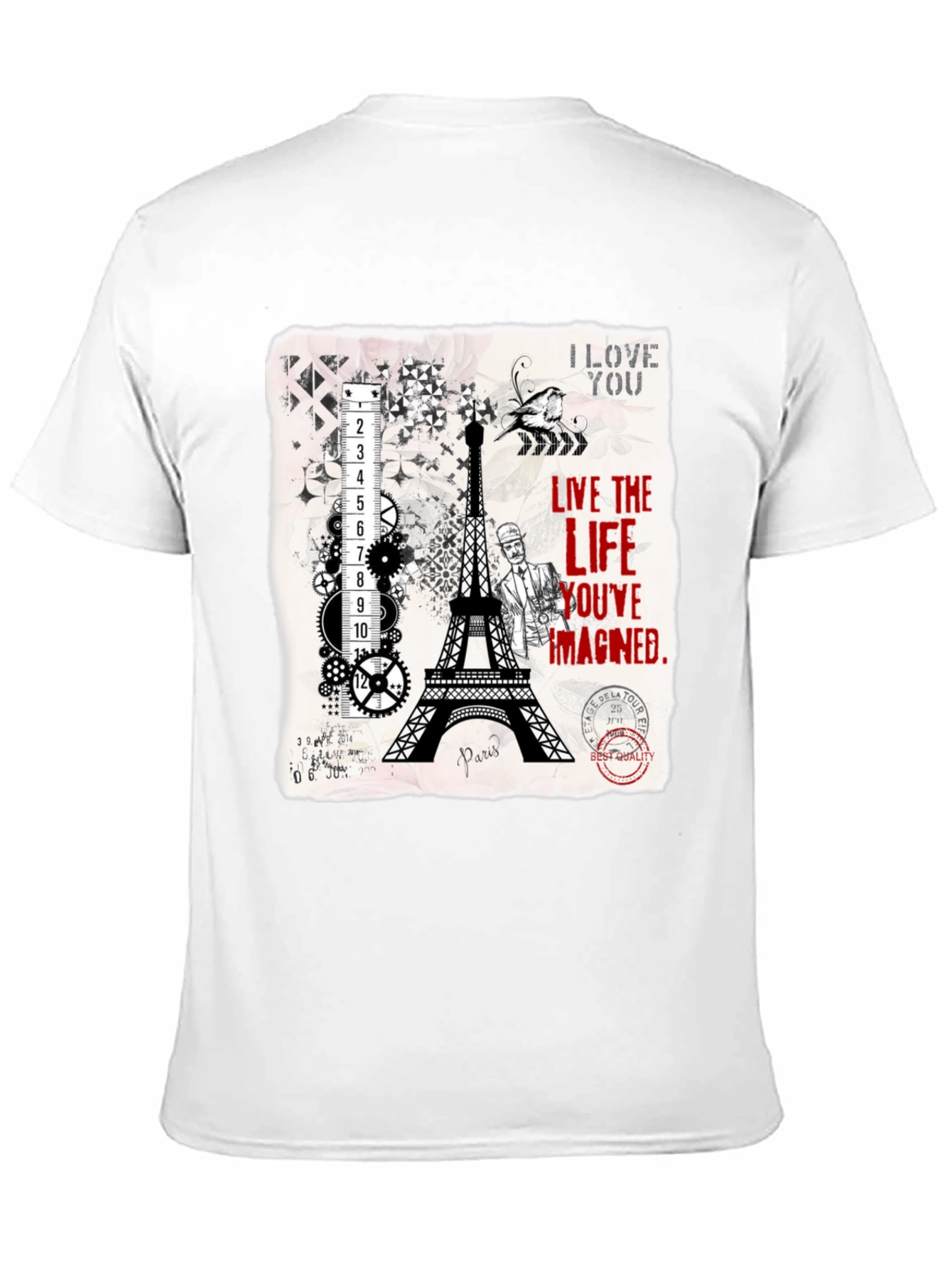 Paris Eiffel Tower Graphic T-Shirt