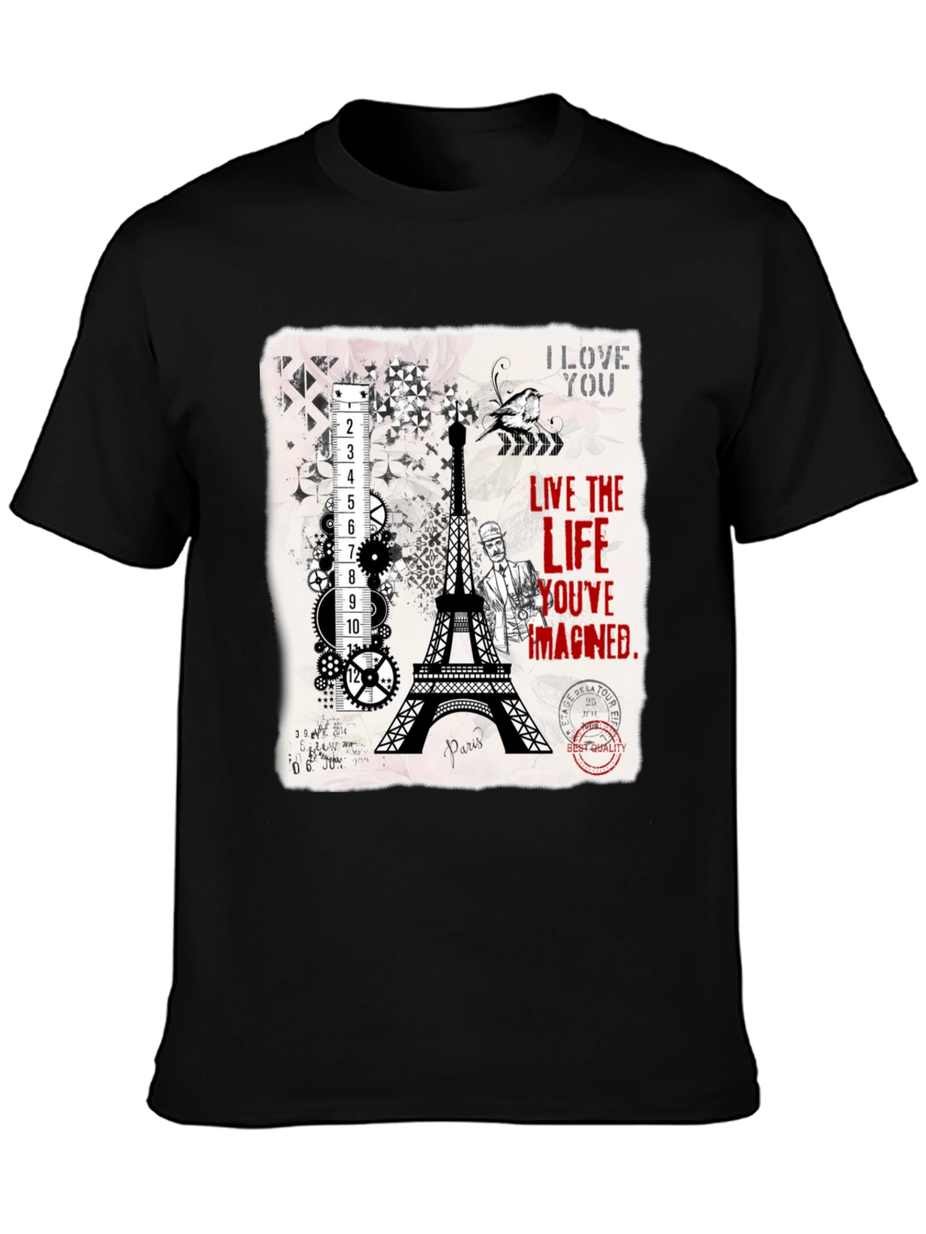 Paris Eiffel Tower Graphic T-Shirt