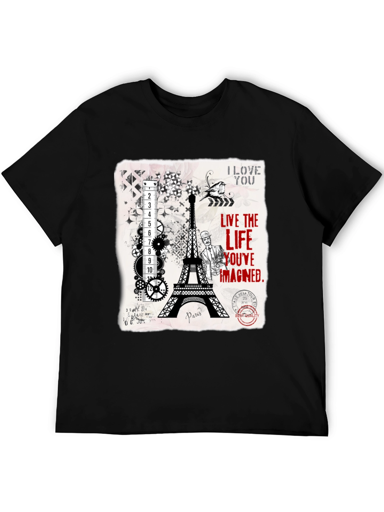 Paris Eiffel Tower Graphic T-Shirt