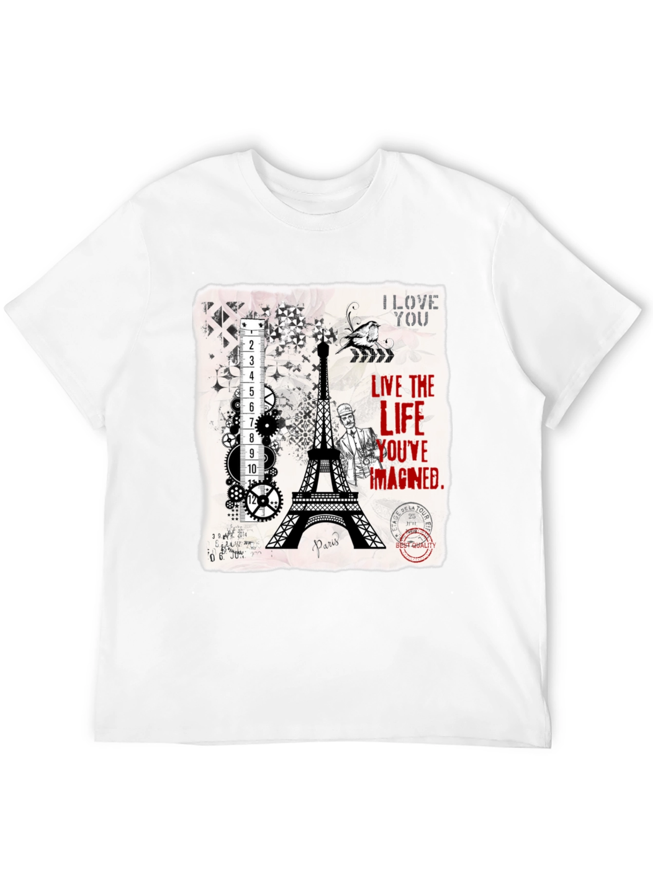 Paris Eiffel Tower Graphic T-Shirt