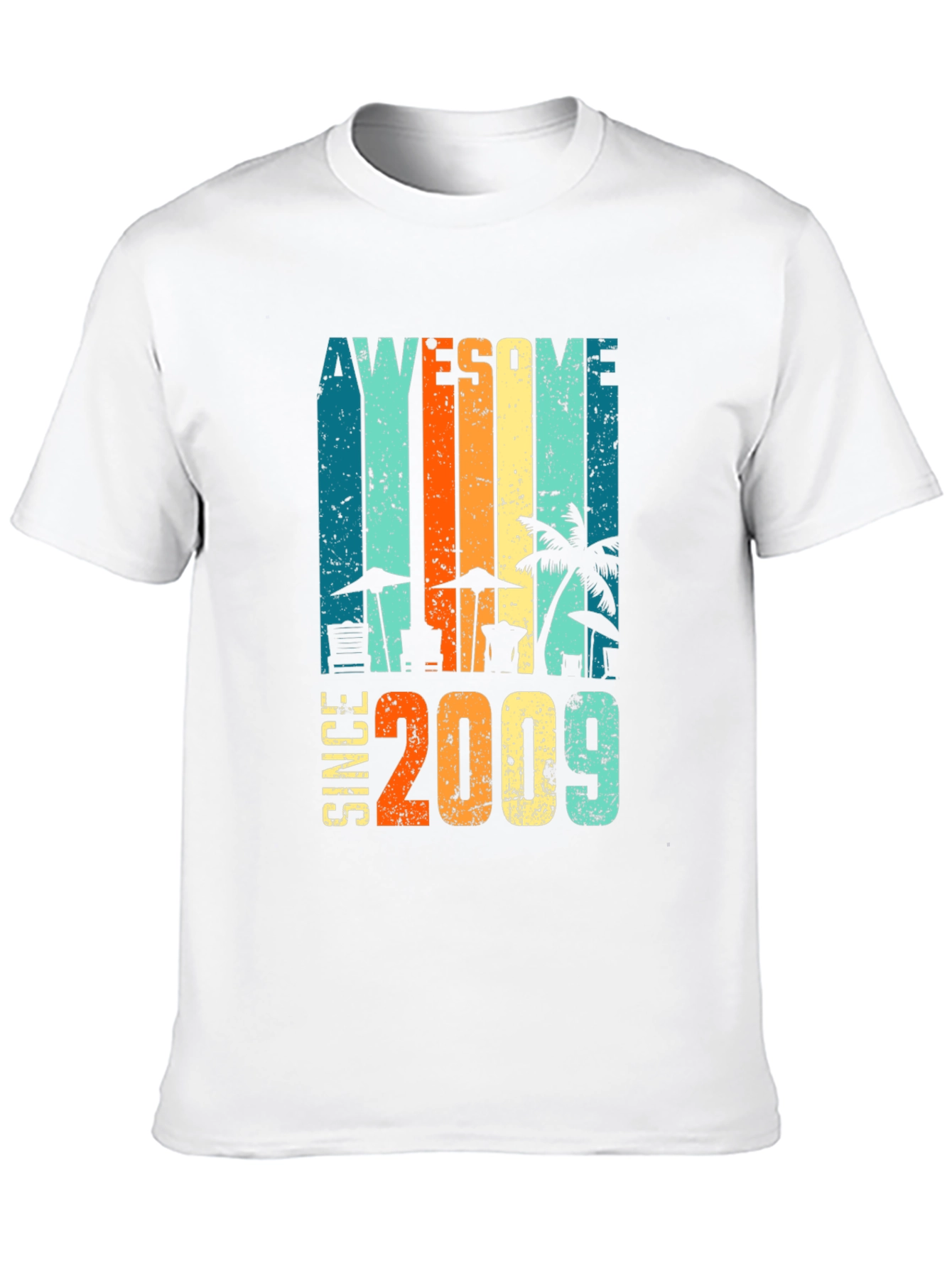 Awesome Since 2009 Graphic T-Shirt