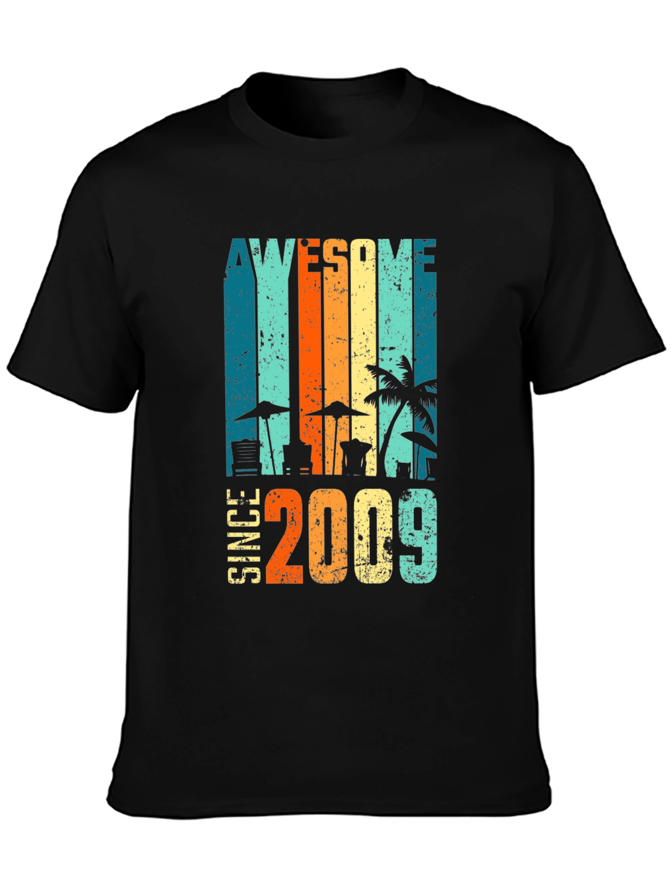 Awesome Since 2009 Graphic T-Shirt