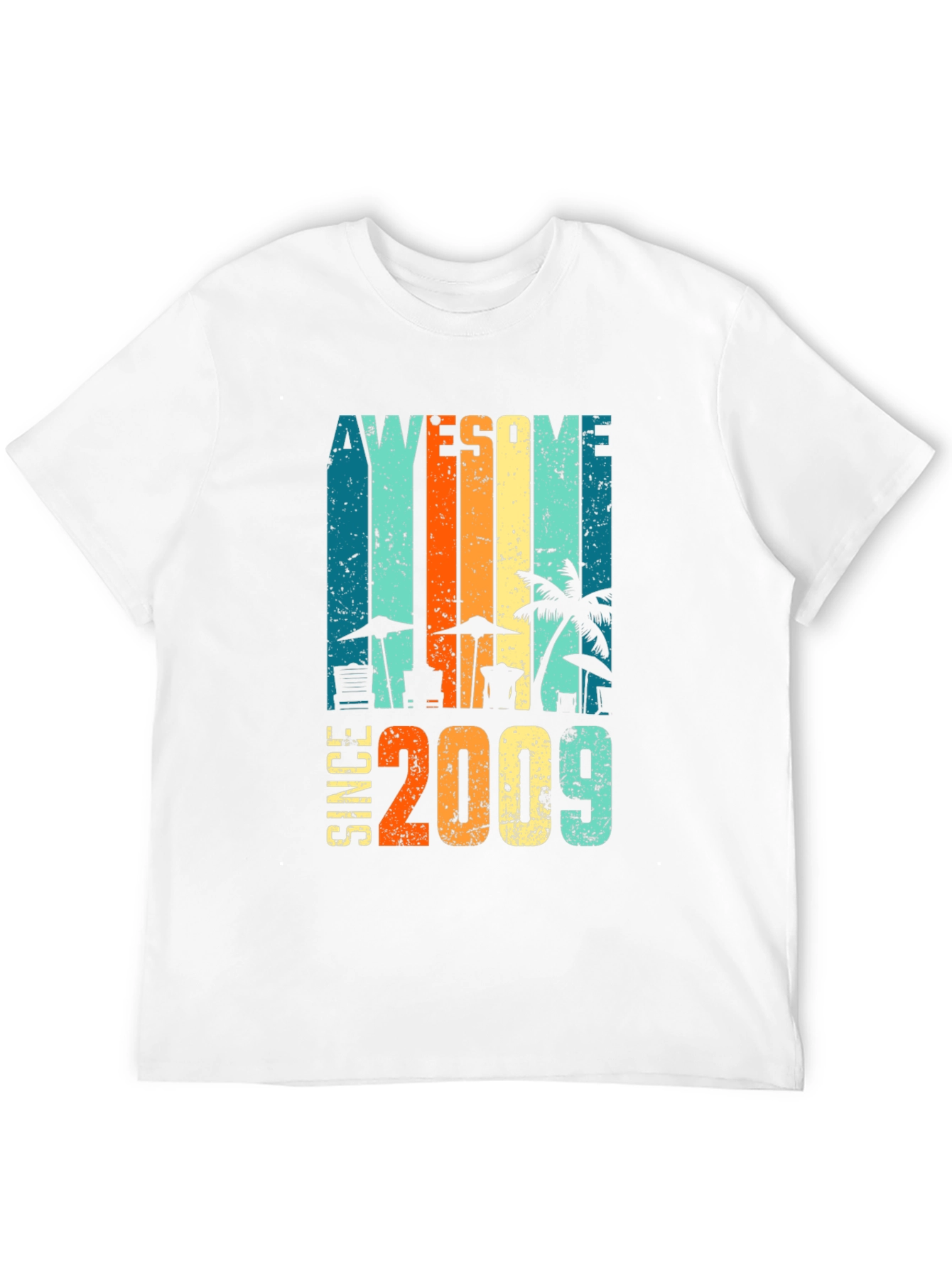 Awesome Since 2009 Graphic T-Shirt